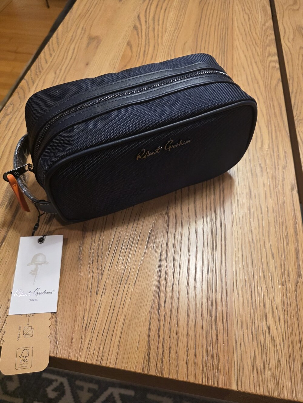 Robert Graham Men's Toiletry Bag
